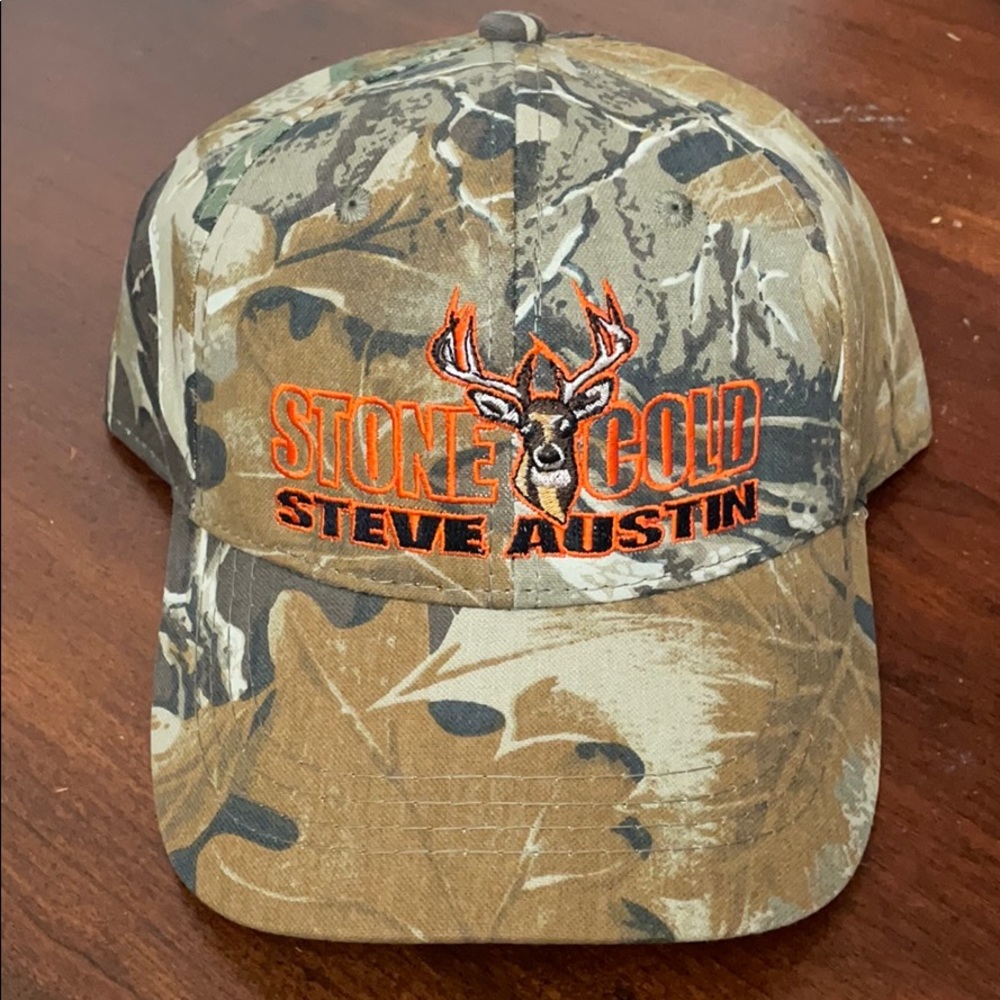 Stone Cold Steve Austin Camo Hat